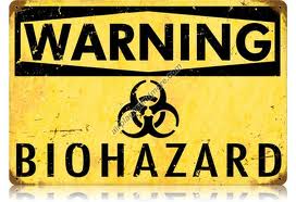biohazard warning