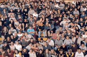 note: this is a public domain Columbine Class Photo of 1999